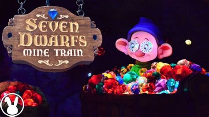 Are there any big drops on Seven Dwarfs Mine Train?