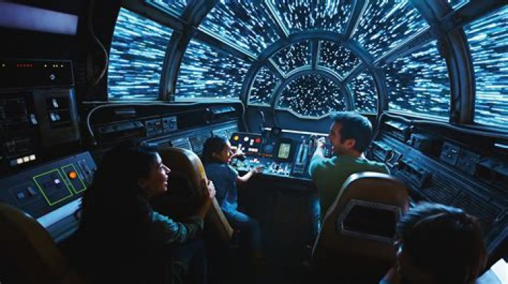 How long does the Millennium Falcon ride last?