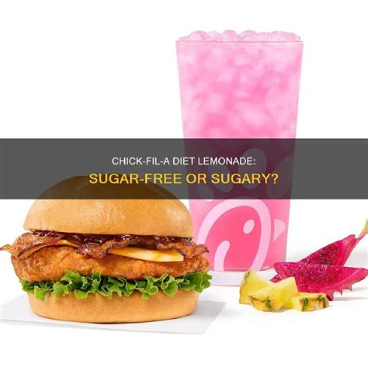 How many grams of sugar in Chick-fil-A diet lemonade?