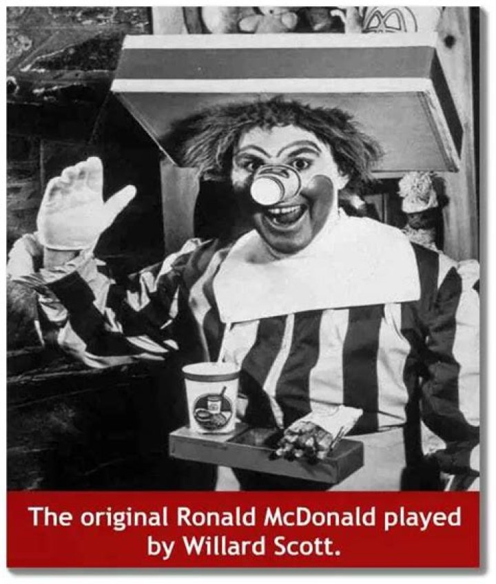 Was Willard Scott the original Ronald McDonald?