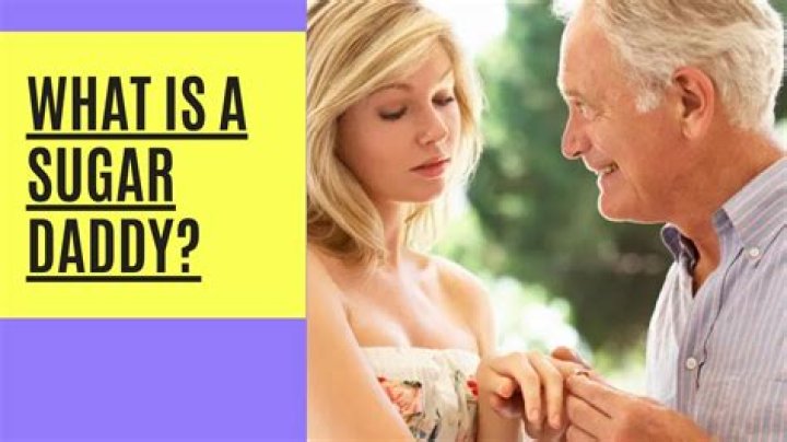 ¿Qué significa sugar daddy en la jerga?