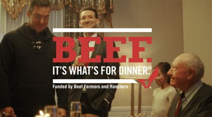 Who did the voice for beef It’s What’s for Dinner?