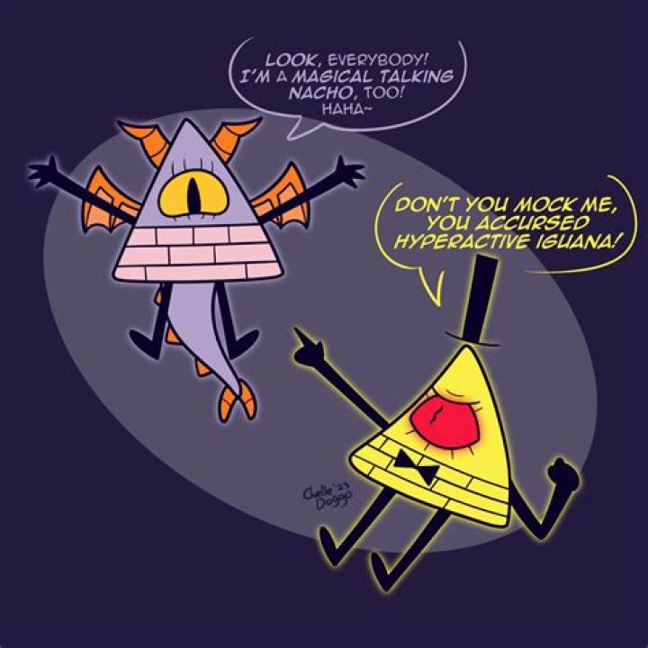 Quem é o Bill Cipher azul?