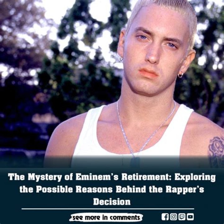 Why did Eminem retire? – Celebrity.fm – #1 Official Stars, Business & People Network, Wiki, Success story, Biography & Quotes