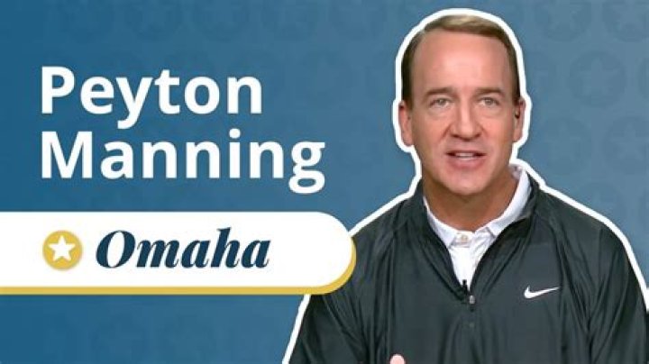 Why did Manning say Omaha? – Celebrity.fm – #1 Official Stars, Business & People Network, Wiki, Success story, Biography & Quotes